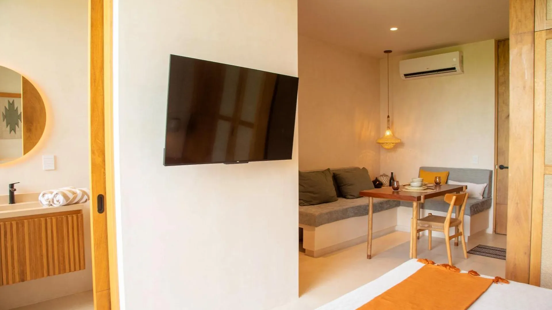 Apartment Aflora Aldea Zama With Pool, Restaurant, Gym, Yoga Beach Access Tulum